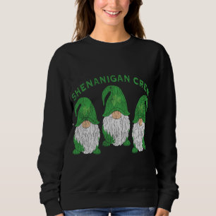 Gnomes Shenanigan Crew St. Patrick's Day Matching Sweatshirt