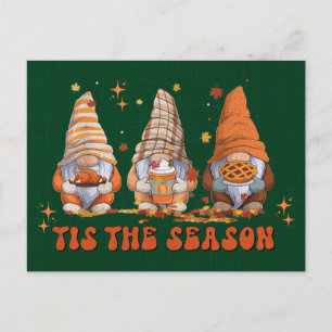 Gnomes Thanksgiving Holiday Card