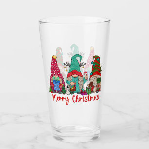 Gnomes Trio Drinking Glass