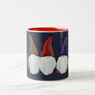 GNOMES Two-Tone COFFEE MUG