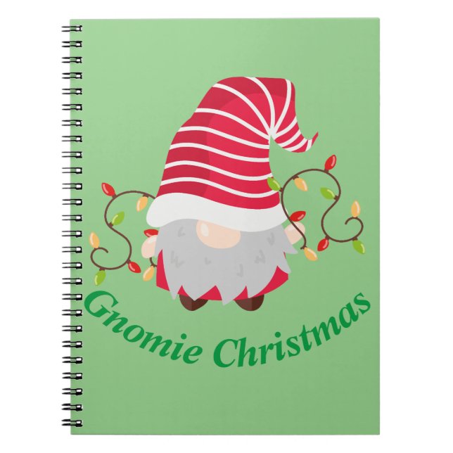Gnomie Christmas notebook (Front)