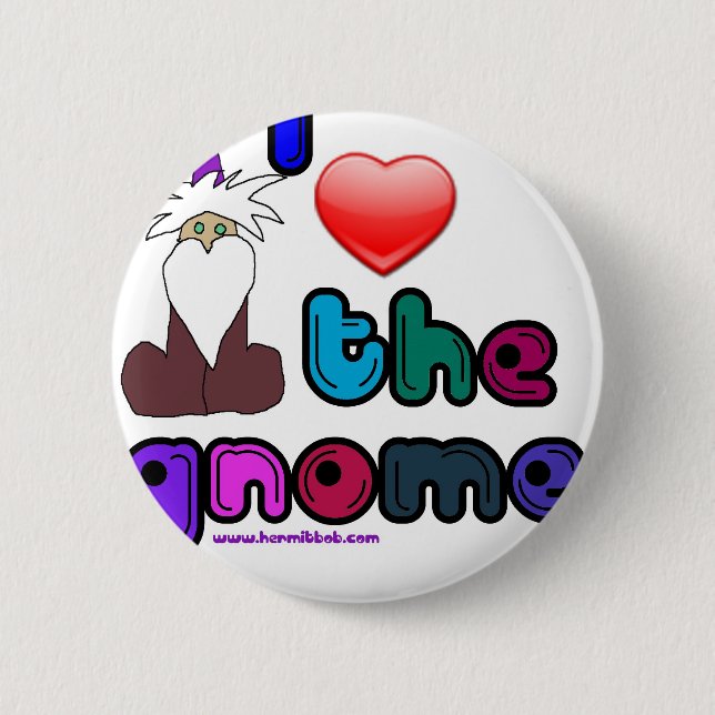 Gnomies 6 Cm Round Badge (Front)