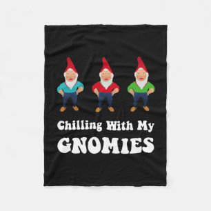 Gnomies Fleece Blanket