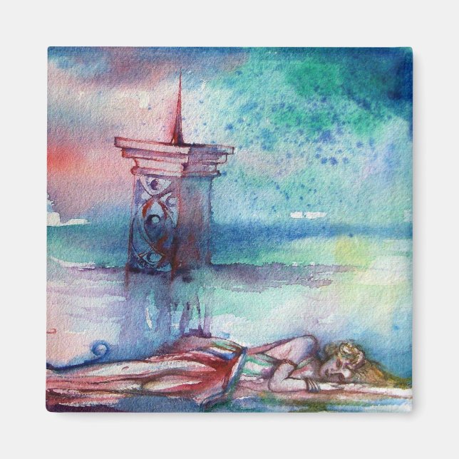 GNOMON AND LADY OF THE LAKE MAGNET (Front)