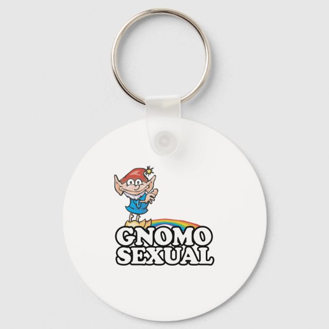 Gnomosexual Key Ring (Front)