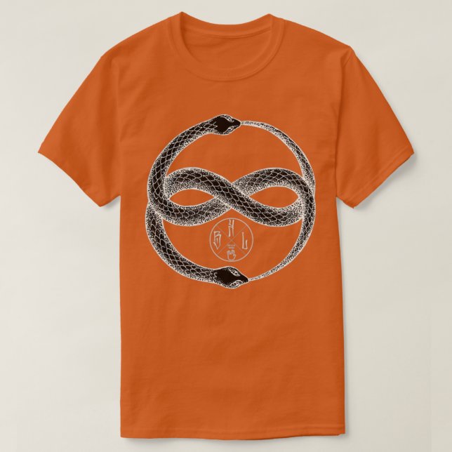 Gnostic snakes 1  T-Shirt (Design Front)