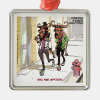 Gnu Age Hipsters Rick London Funny