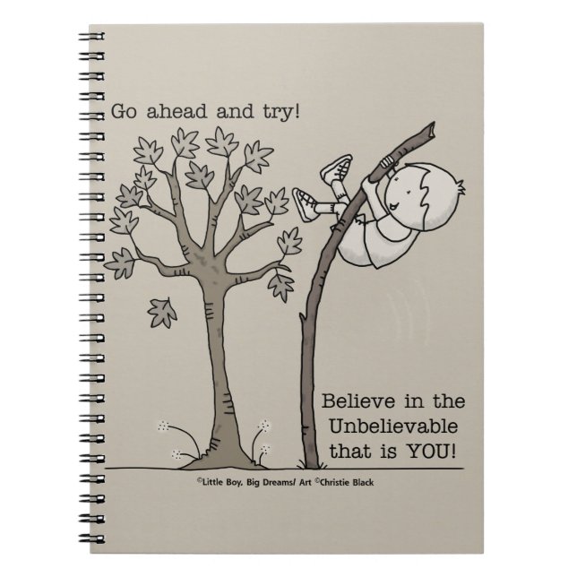 Go Ahead and Try Notebook (Front)