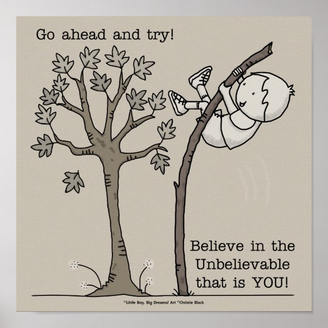 Go Ahead and Try Poster (Front)