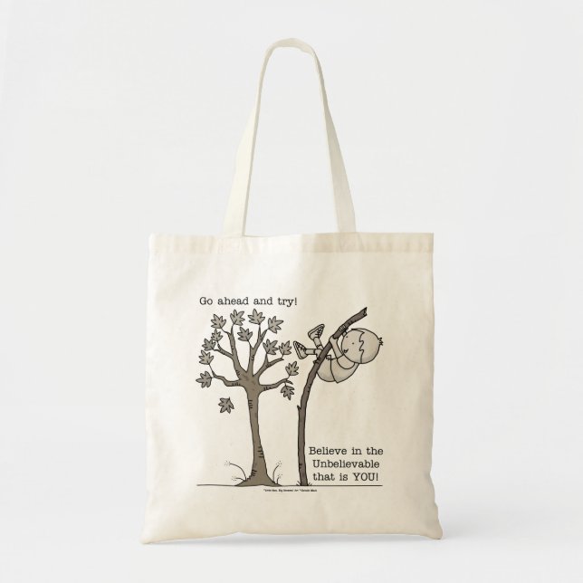 Go Ahead and Try Tote Bag (Front)