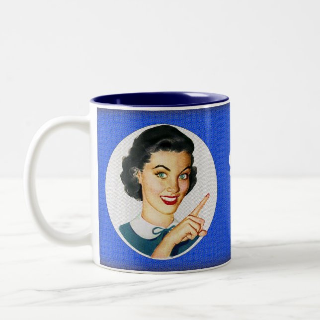 Go ask your father Two-Tone coffee mug (Left)