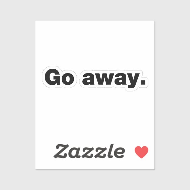 Go away (Sheet)