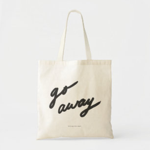 Go Away Antisocial Tote Bag