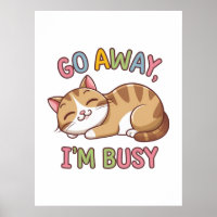 Go away, I'm busy