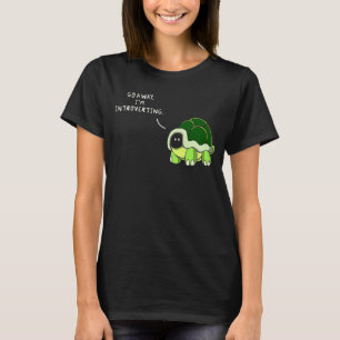 Go Away I'm Introverting Dad Joke T-Shirt