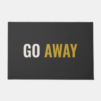 GO AWAY - Unfriendly Doormat