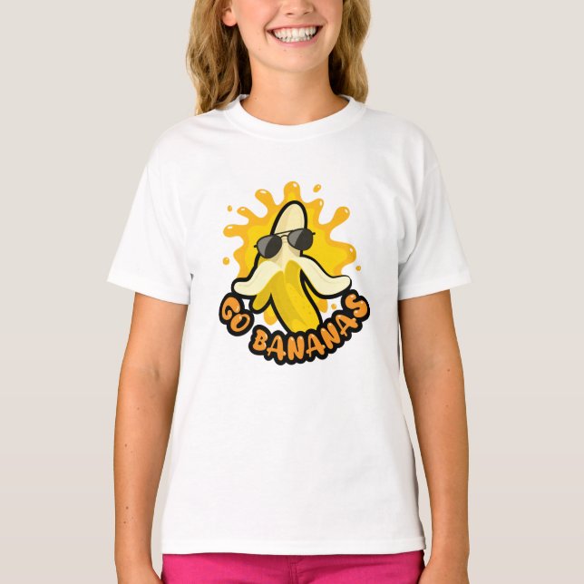 Go Bananas T-Shirt (Front)