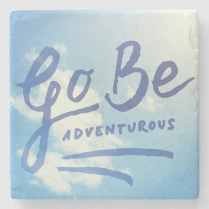 Go Be Adventurous Sky Stone Coaster