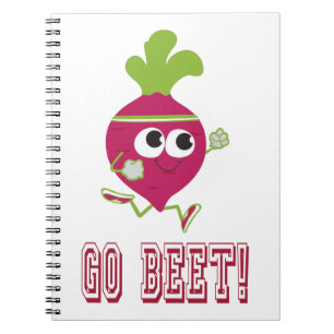 Go Beet! Spiral Notebook