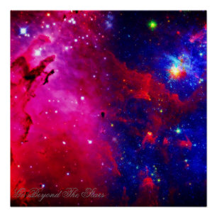 "Go Beyond" The Stars Poster