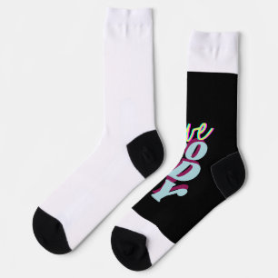 Go Boldly Crew Socks