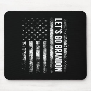 Go Brandon Joe Biden Funny Humour T Shirt Trump 20 Mouse Pad