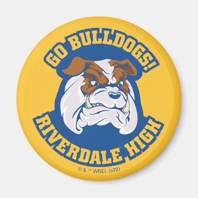 Go Bulldogs - Riverdale High Magnet (Front)