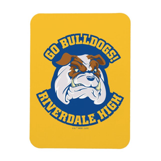 Go Bulldogs - Riverdale High Magnet (Vertical)