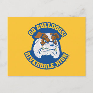 Go Bulldogs - Riverdale High Postcard