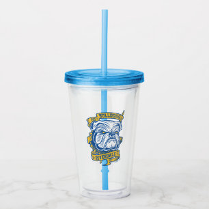 Go Bulldogs - Riverdale Mascot Banner Acrylic Tumbler