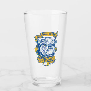Go Bulldogs - Riverdale Mascot Banner Glass