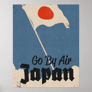 Go By Air Japan Poster