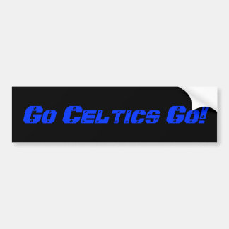 Go Celtics Go! Bumper Sticker