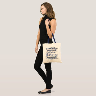 Go confidently tote bag