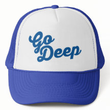 Go Deep - softball / baseball hat