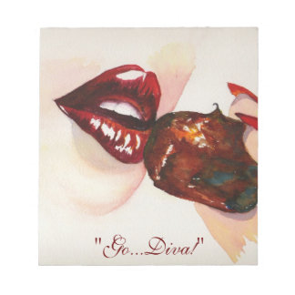 "Go...Diva!" Notepad