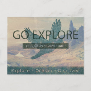 Go Explore Postcard