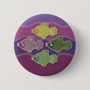 Go Fish Purple Button