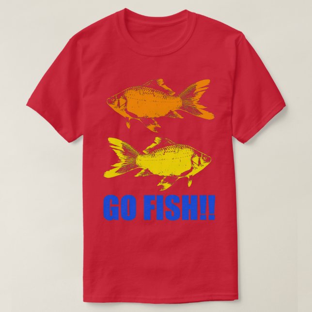 GO FISH T-Shirt (Design Front)