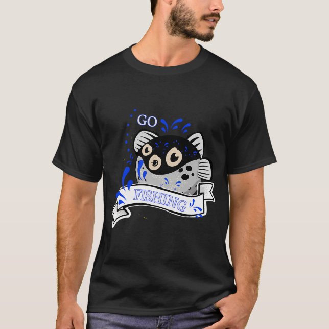 Go fishing day T-Shirt (Front)