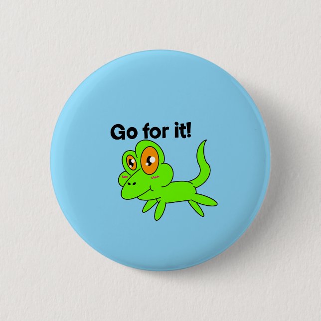 Go For It Button  (Front)
