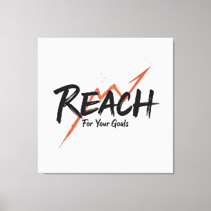Go For Your Goals and Achievements - n02 Canvas Print