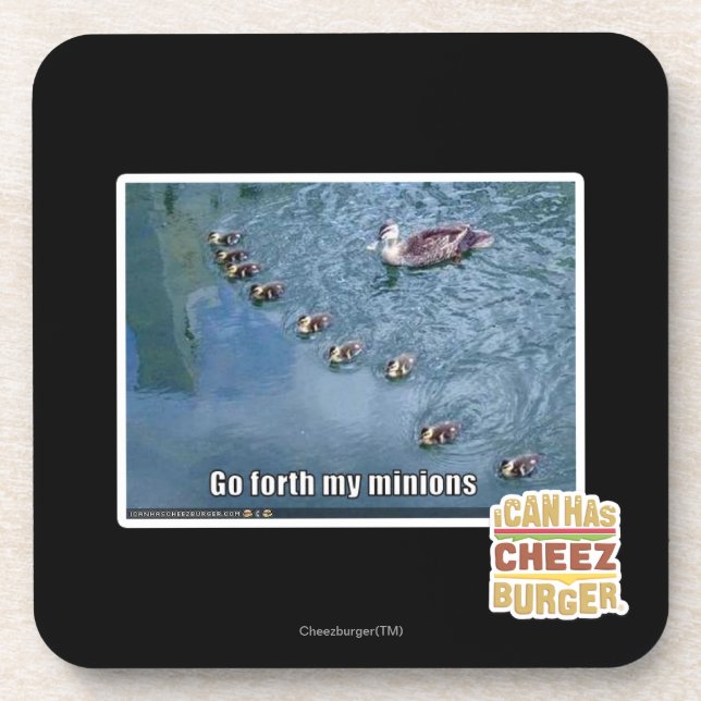 Go forth my minions coaster (Front)