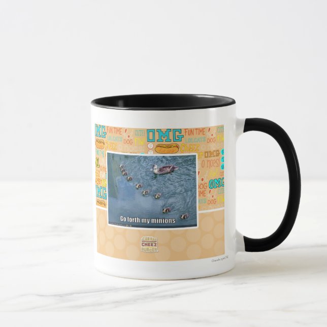 Go forth my minions mug (Right)