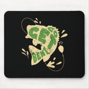 Go Get Bent Fishing Fish Funny Fishing Republican  Mouse Pad