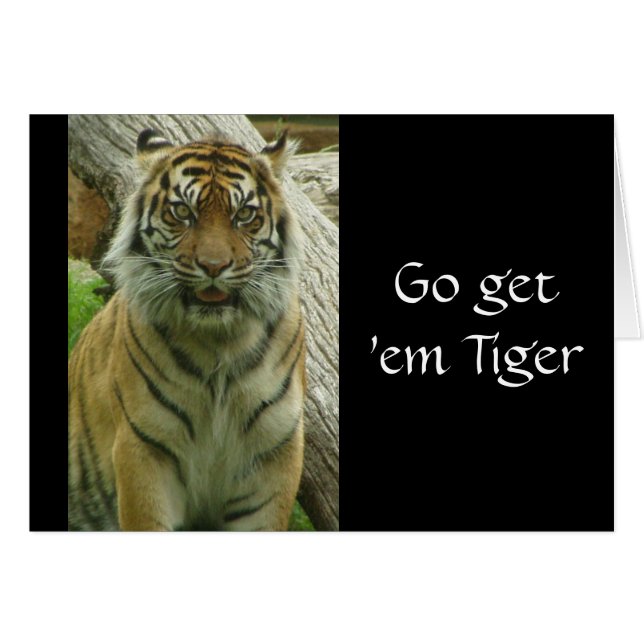 Go get 'em Tiger (Front Horizontal)