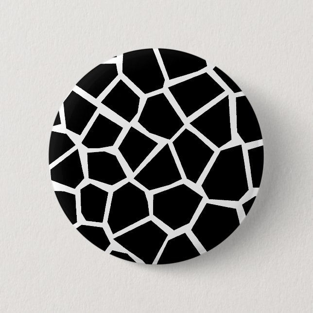 Go Giraffe 6 Cm Round Badge (Front)