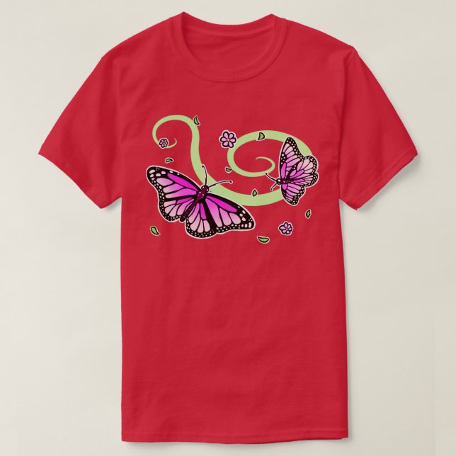 Go go Butterfly T-Shirt (Design Front)