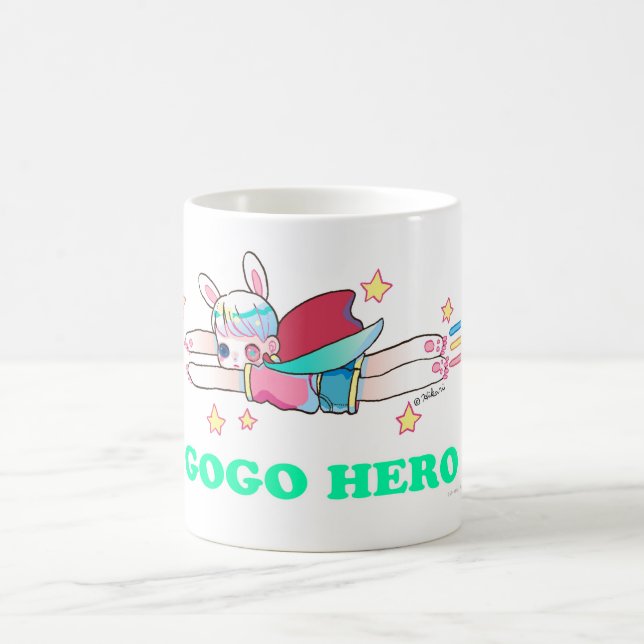 Go Go Hero 11 oz Classic Mug (Center)