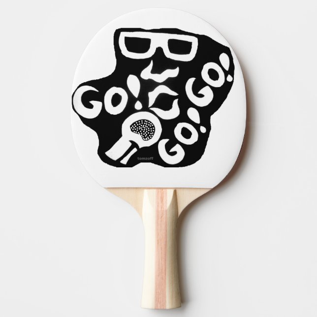 GO!GO! - PING PONG PADDLE (Front)